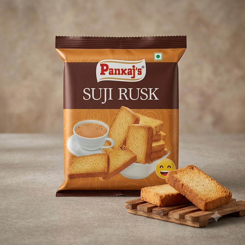 PANKAJ`S SUJI RUSK