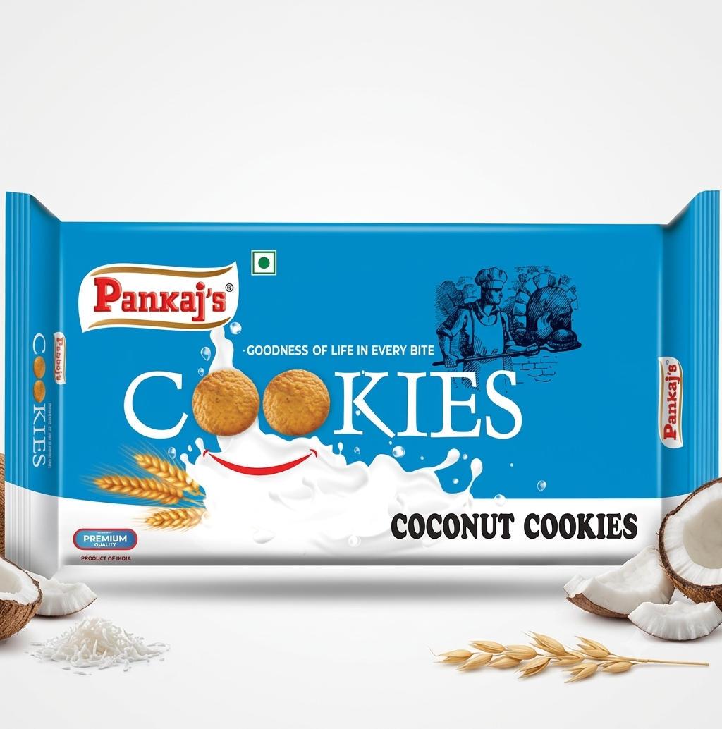 PANKAJ`S COCONUT COOKIES 270G