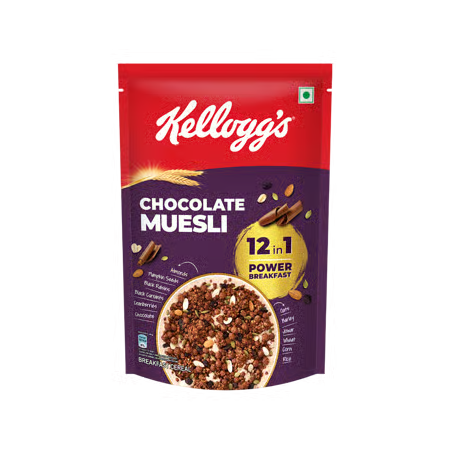 KELLOGG`S MUESLI CHOCOLATE 450GM