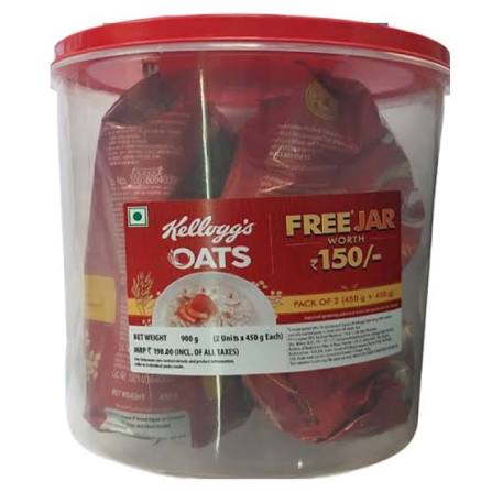KELLOGG`S OATS 850GM JAR