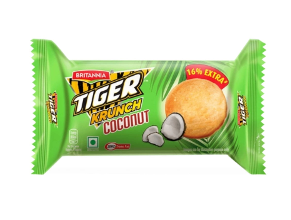 Britannia Tiger Crunch Coconut 64.8G