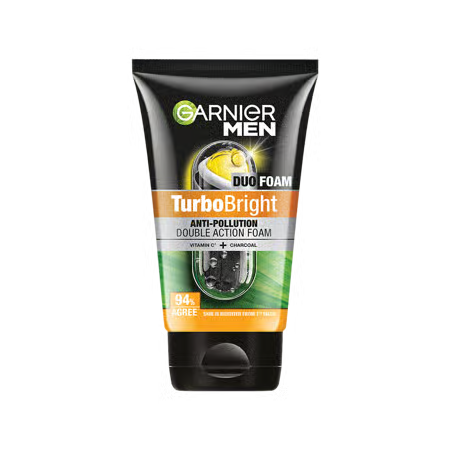 GARNIER MEN DUBLE ACTION FACEWASH 100GM