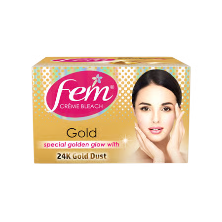 Fem Gold Fairness Naturals Face Bleach