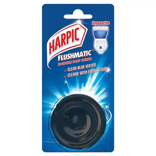 HARPIC FLUSHMATIC IN-CISTER TOILET CLEANER BLOCK  50GM
