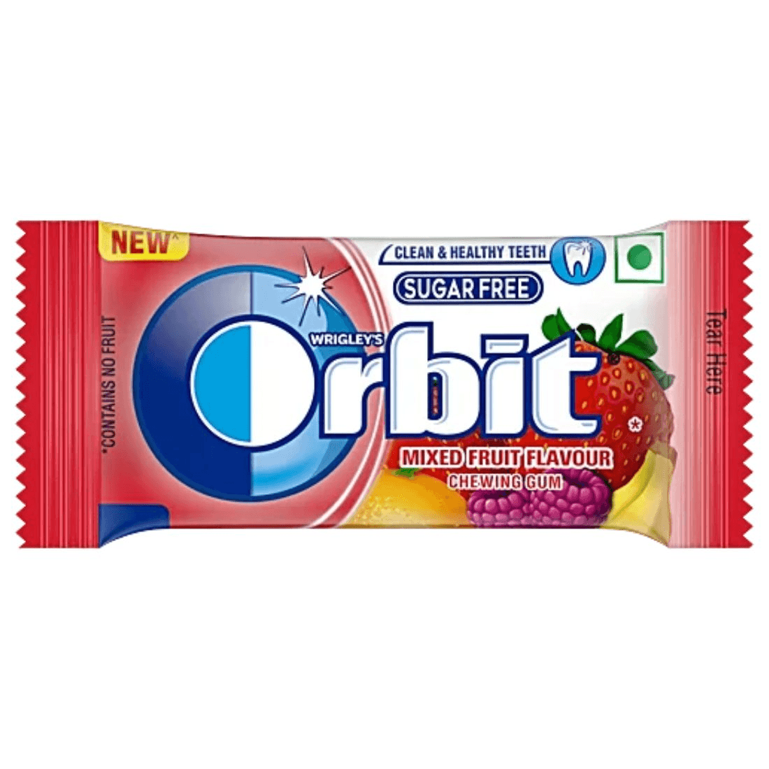 ORBIT MIXED FRUIT CHEWING GUM