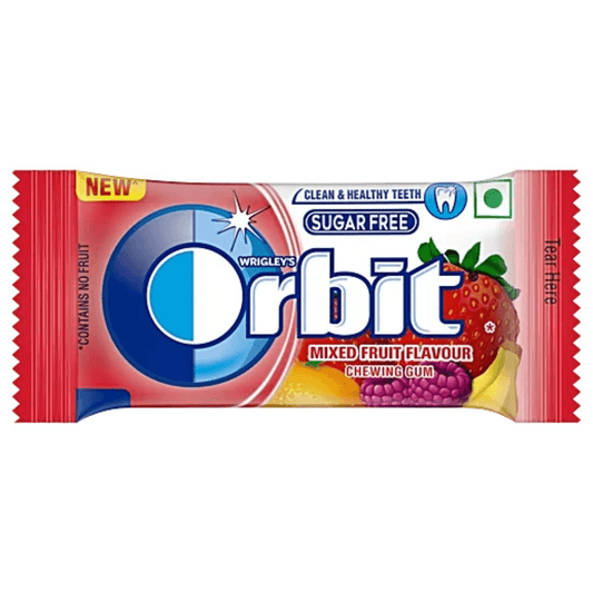 ORBIT MIXED FRUIT CHEWING GUM