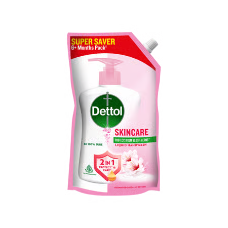 DETTOL SKINCARE LIQUID HANDWASH REFILL 675ML
