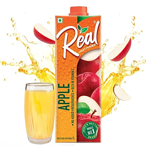 REAL APPLE JUICE 1L