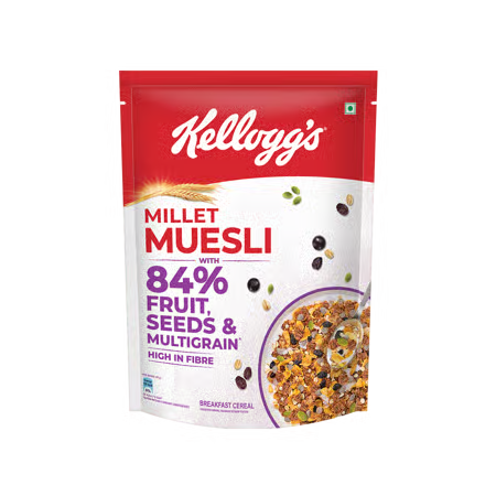 KELLOGG`S MILLET MUESLI 500GM