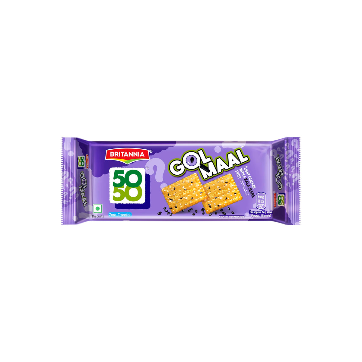 Britannia Fifty Fifty Golmaal 200Gm