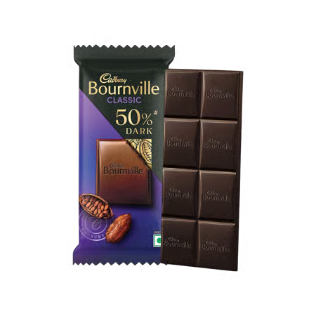 CADBURY BOURNVILLE RICH COCOA DARK CHOCOLATE BAR