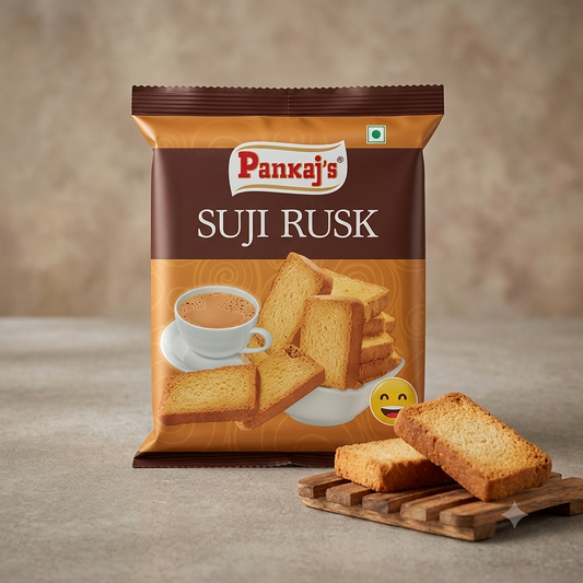 PANKAJ`S SUJI RUSK