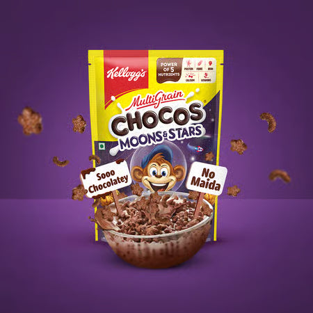 KELLOGG`S CHOCO MOON STAR 360 GM