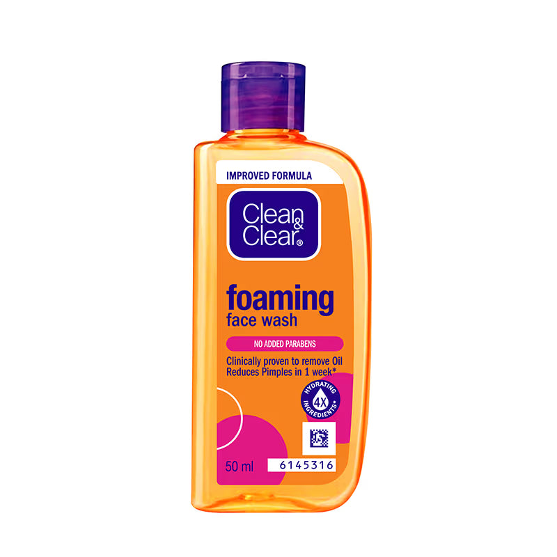 Clean & Clear Foaming Face Wash 50ml