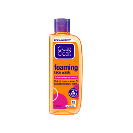 Clean & Clear Foaming Face Wash 150ml