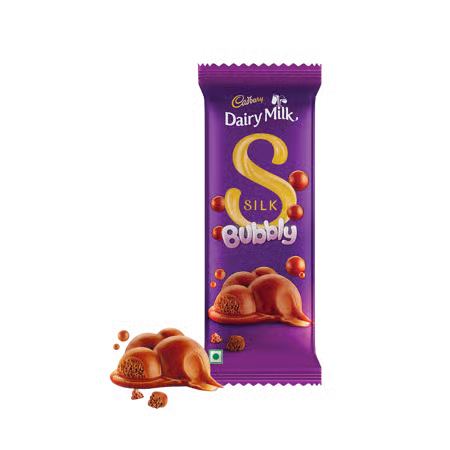 CADBURY DAIRY MILK SILK BUBBLY CHOCOLATE BAR