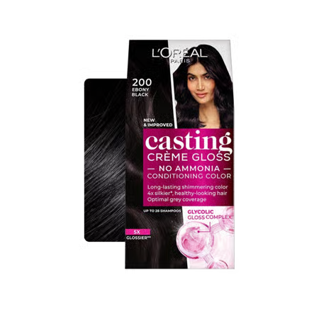 GARNIER L`OREAL CASTING EBONY BLACK 200