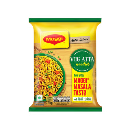 MAGGI NUTRILICIOUS VEG ATTA INSTANT NOODLES 55GM
