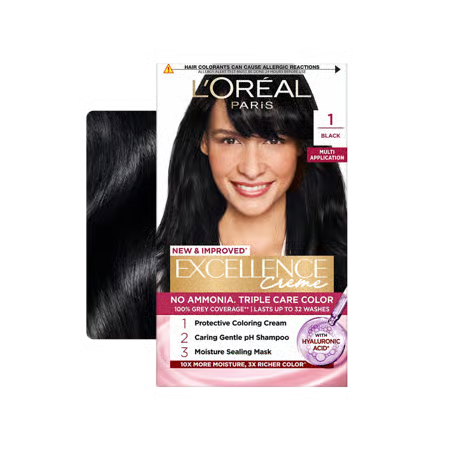 GARNIER L`OREAL EXCELLENCE CREAM 1 BLACK