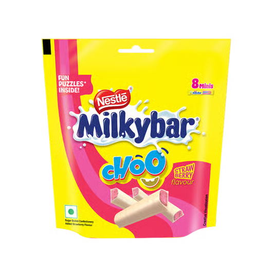 NESTLE MILKYBAR CHOO STRAWBERRY FLAVOURED SHARE BAG